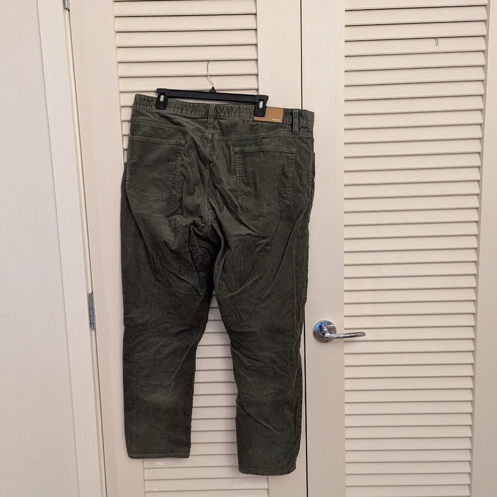 Bonobos Men’s Corduroy 5-Pocket Pants, Green, Size 38x30 - Picture 2 of 5